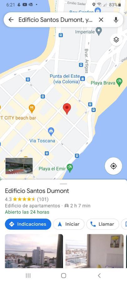 プンタ・デル・エステSantos Dumont 805アパートメント エクステリア 写真